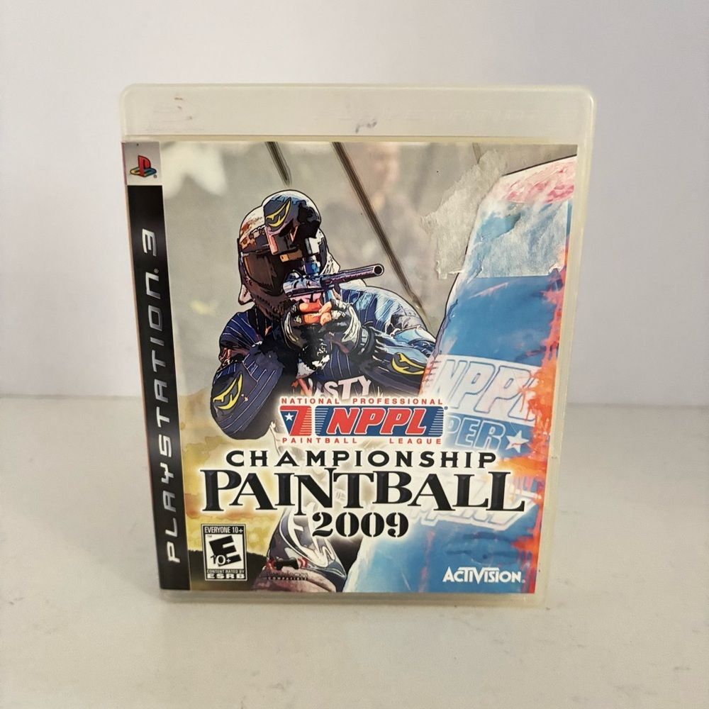 NPPL Championship Paintball 2009 PS3 Game • Complete w/ Case & Manual